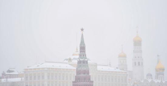 Russia Snowfall 