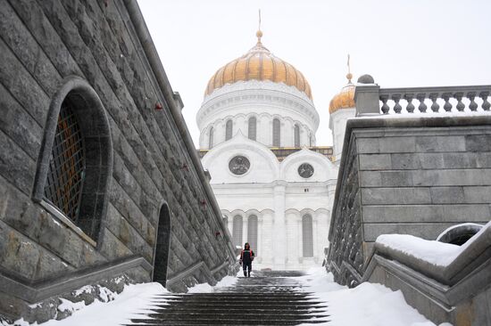 Russia Snowfall 