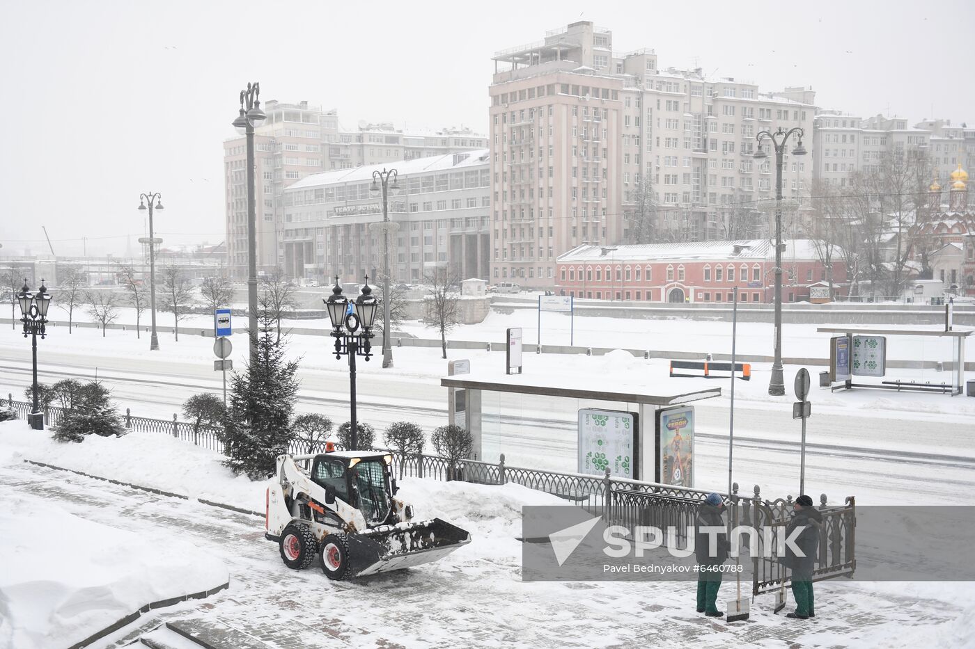 Russia Snowfall 