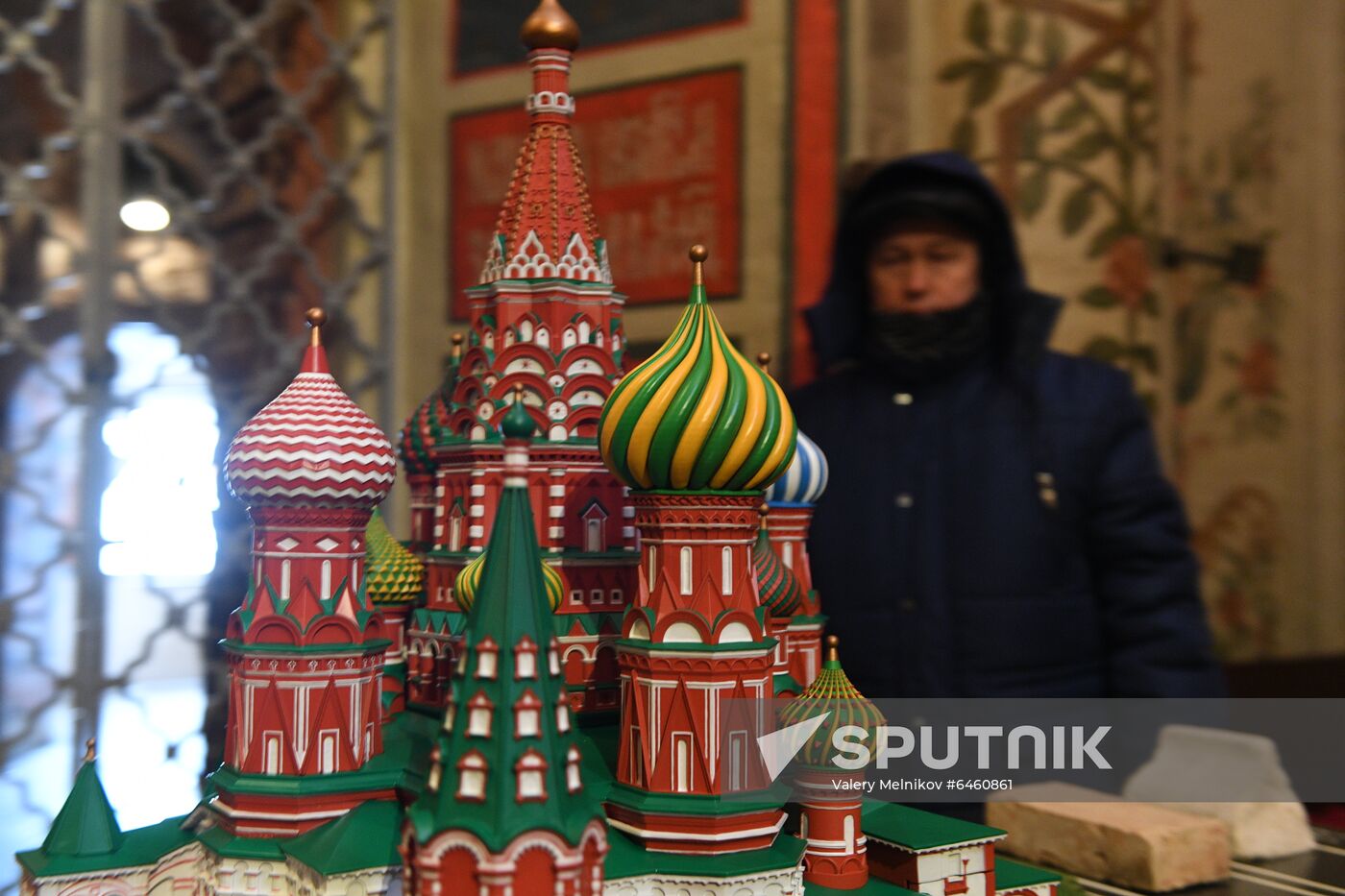 Russia Saint Basil's Cathedral Tactile Model