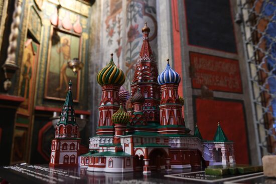 Russia Saint Basil's Cathedral Tactile Model