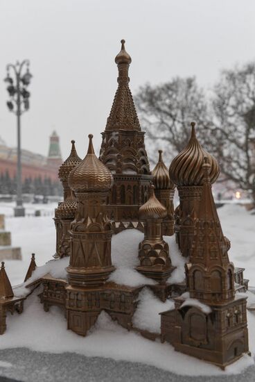 Russia Saint Basil's Cathedral Tactile Model