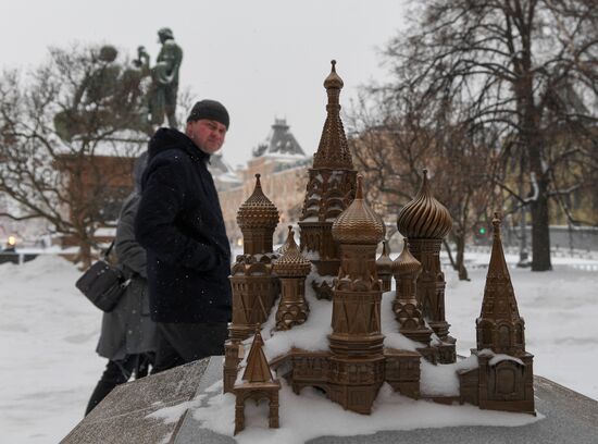 Russia Saint Basil's Cathedral Tactile Model