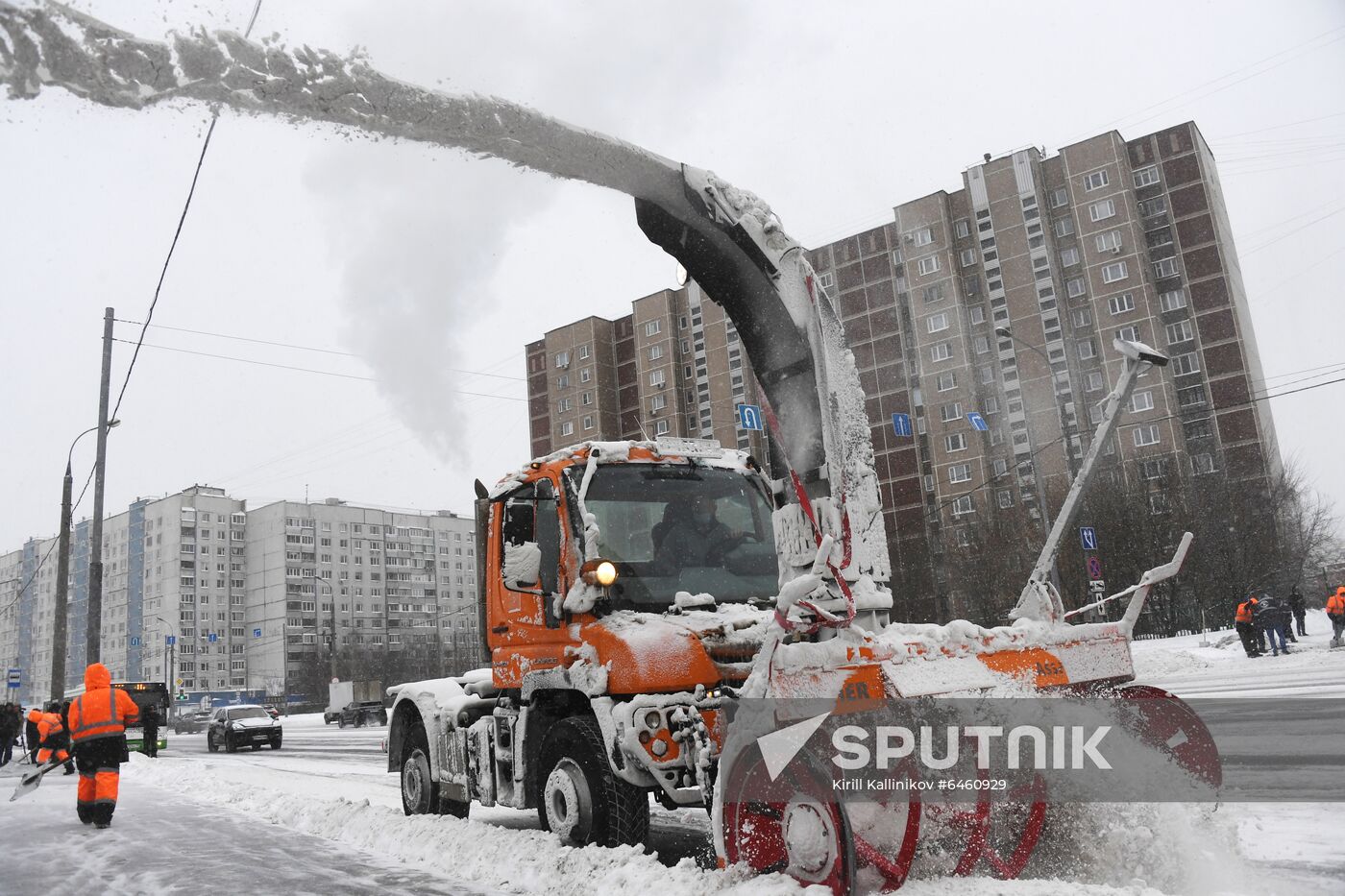Russia Snowfall 