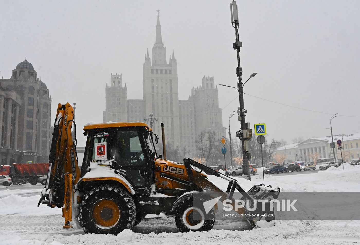 Russia Snowfall