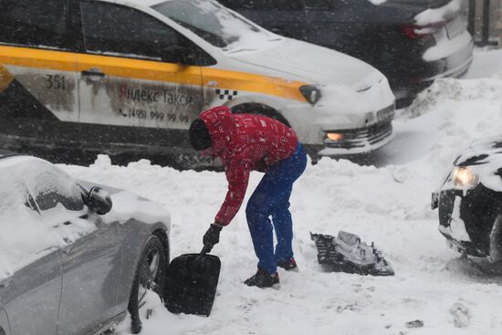 Russia Snowfall