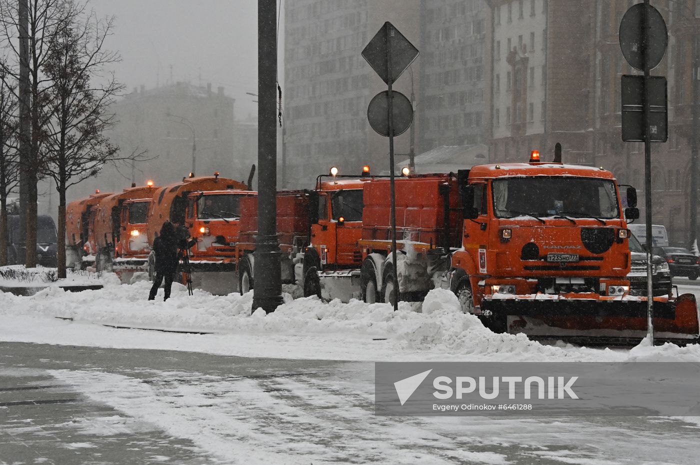 Russia Snowfall