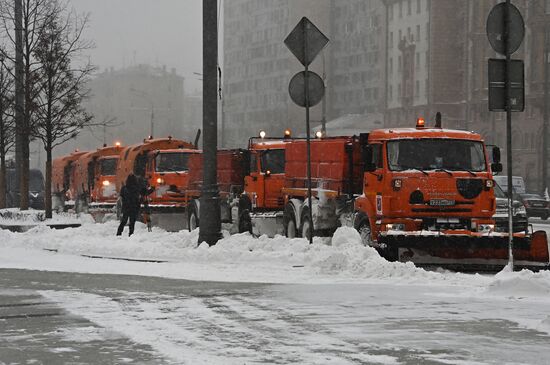 Russia Snowfall