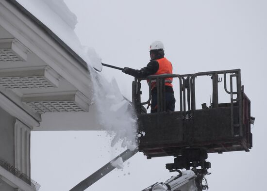Russia Snowfall