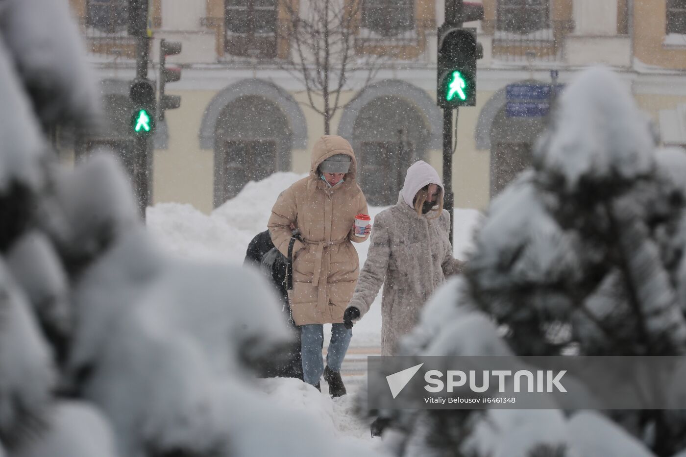 Russia Snowfall