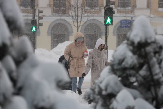 Russia Snowfall