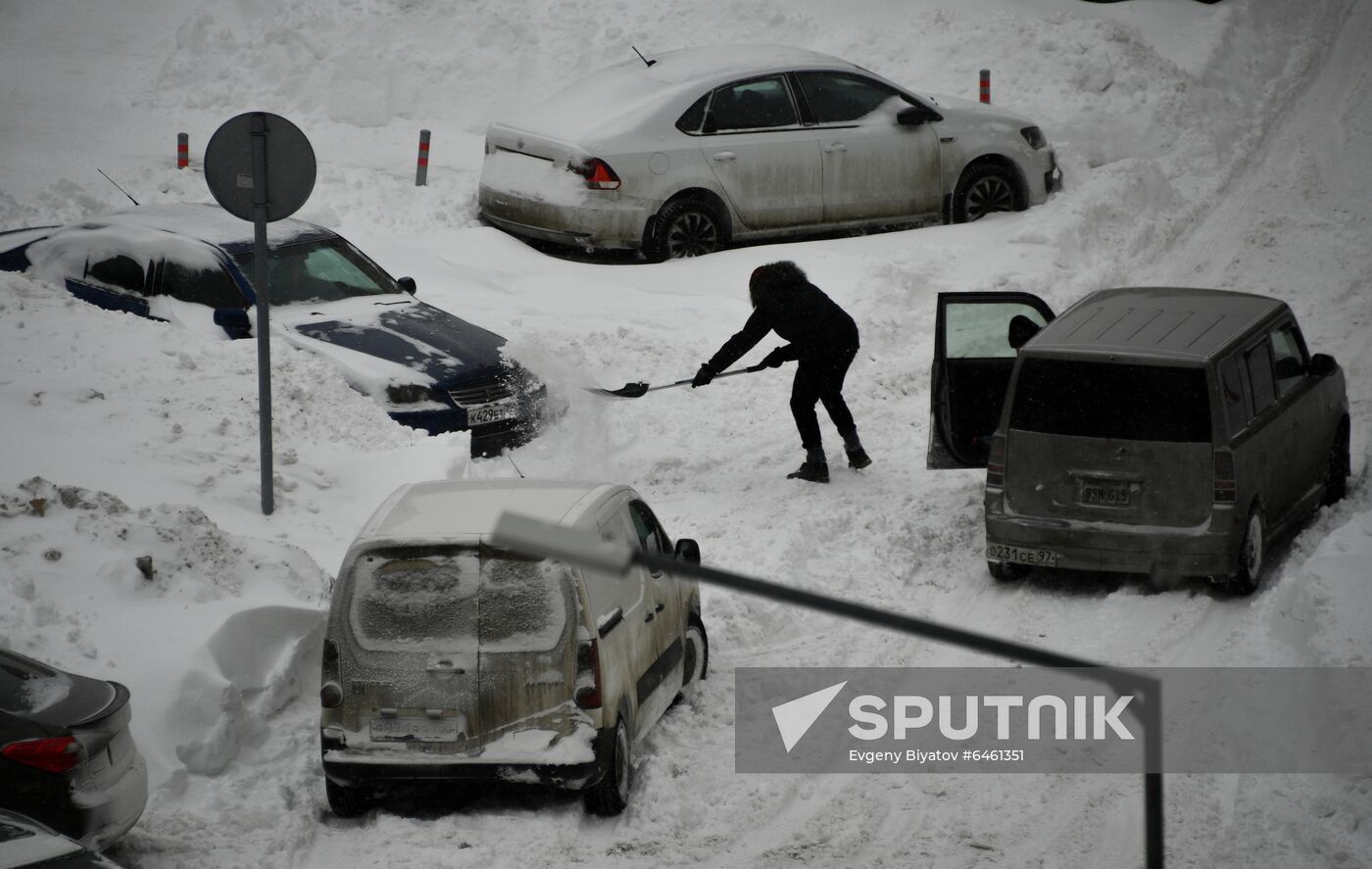 Russia Snowfall