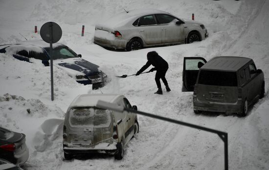 Russia Snowfall