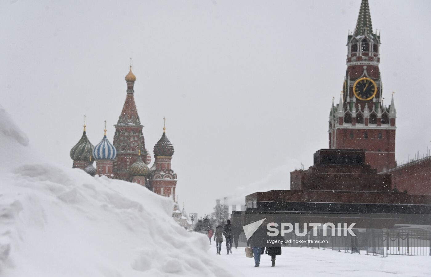 Russia Snowfall