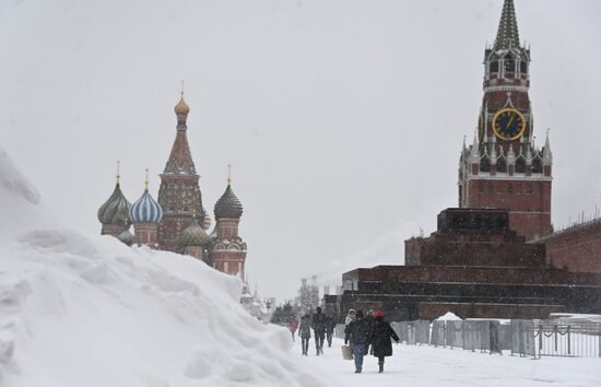 Russia Snowfall