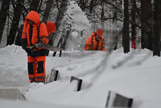 Russia Snowfall
