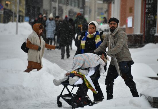 Russia Snowfall