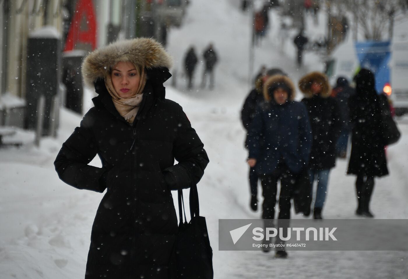 Russia Snowfall