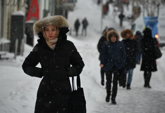 Russia Snowfall