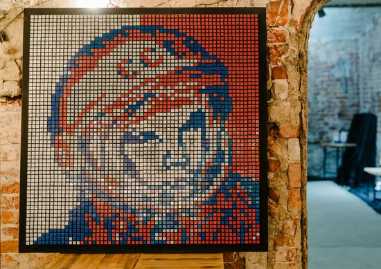 Russia Rubik's Cube Pictures Exhibition