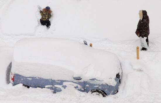 Russia Snowfall