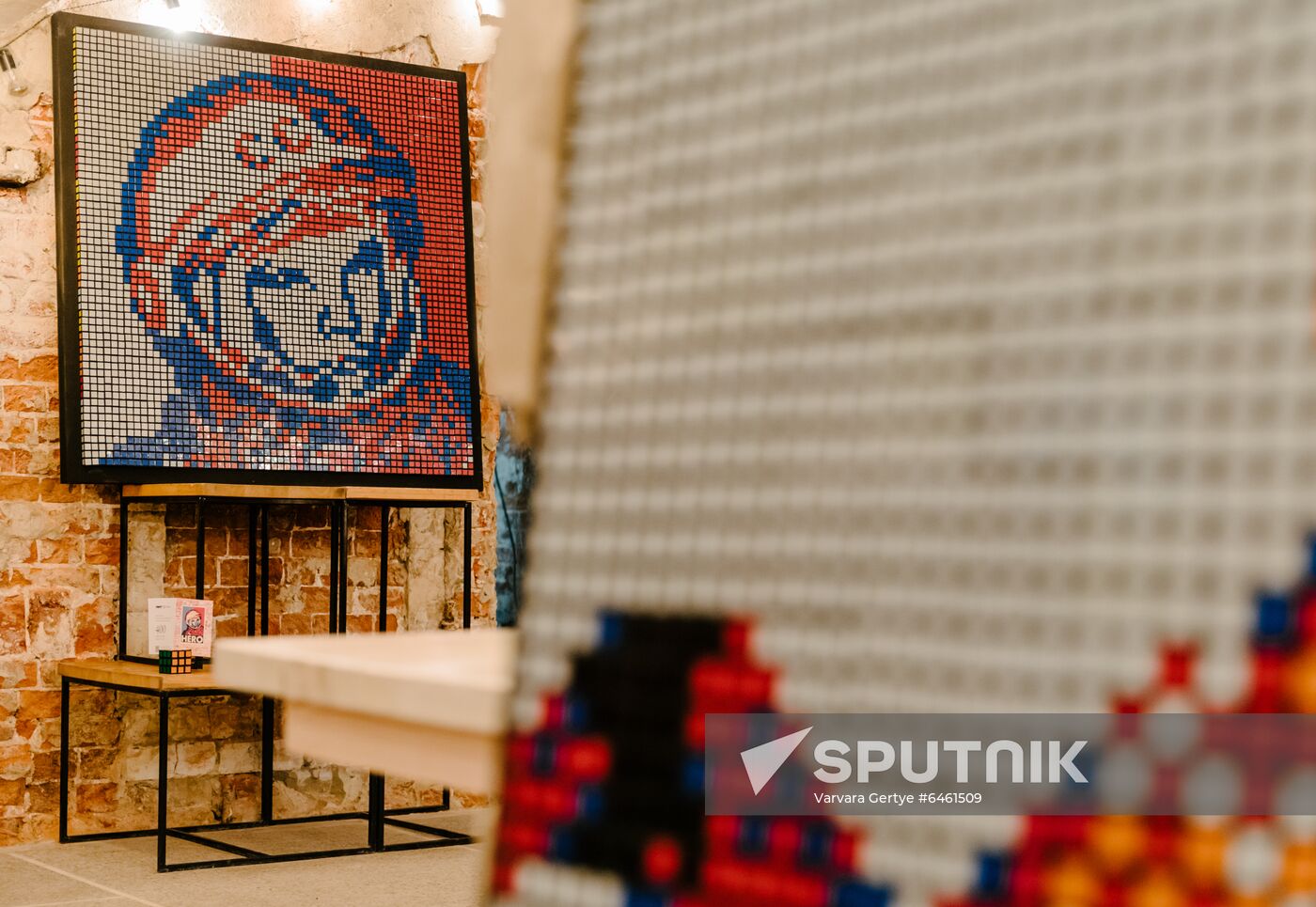 Russia Rubik's Cube Pictures Exhibition