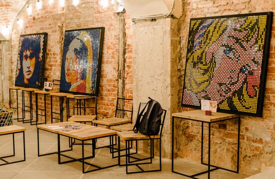 Russia Rubik's Cube Pictures Exhibition