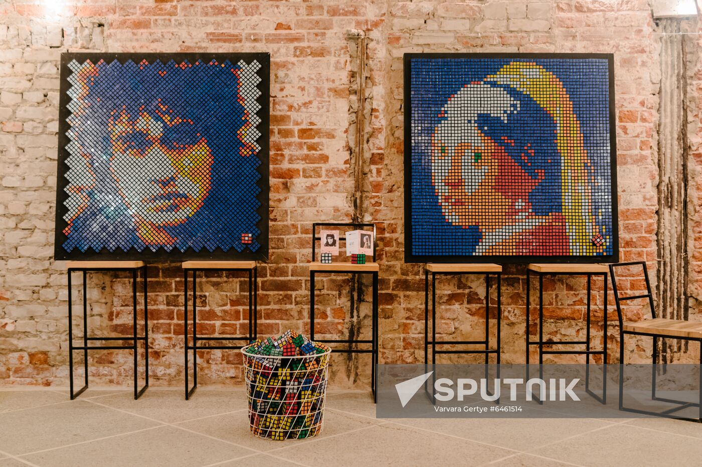Russia Rubik's Cube Pictures Exhibition