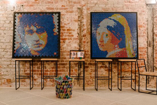 Russia Rubik's Cube Pictures Exhibition
