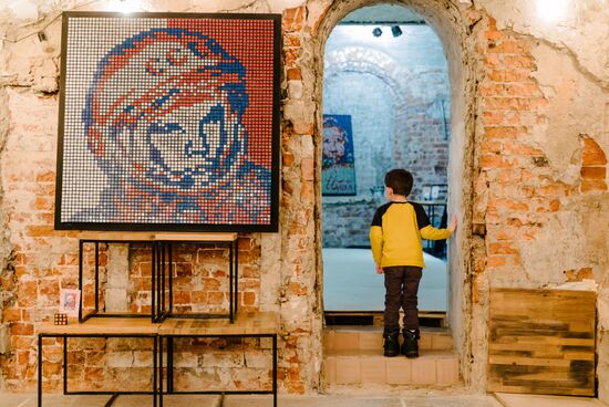 Russia Rubik's Cube Pictures Exhibition