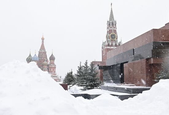 Russia Snowfall