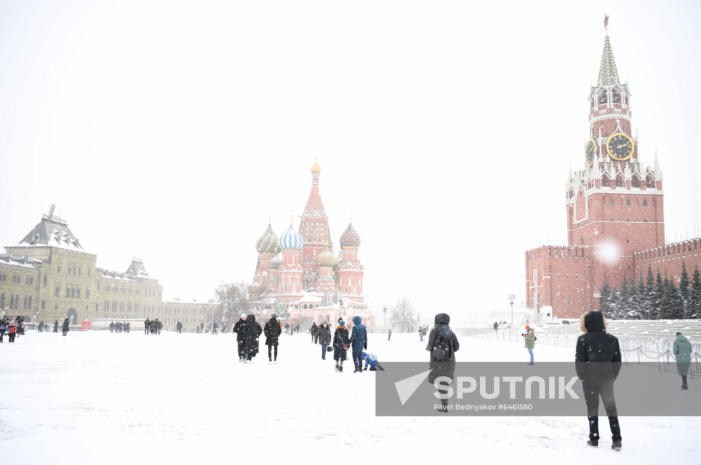 Russia Snowfall