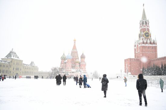 Russia Snowfall