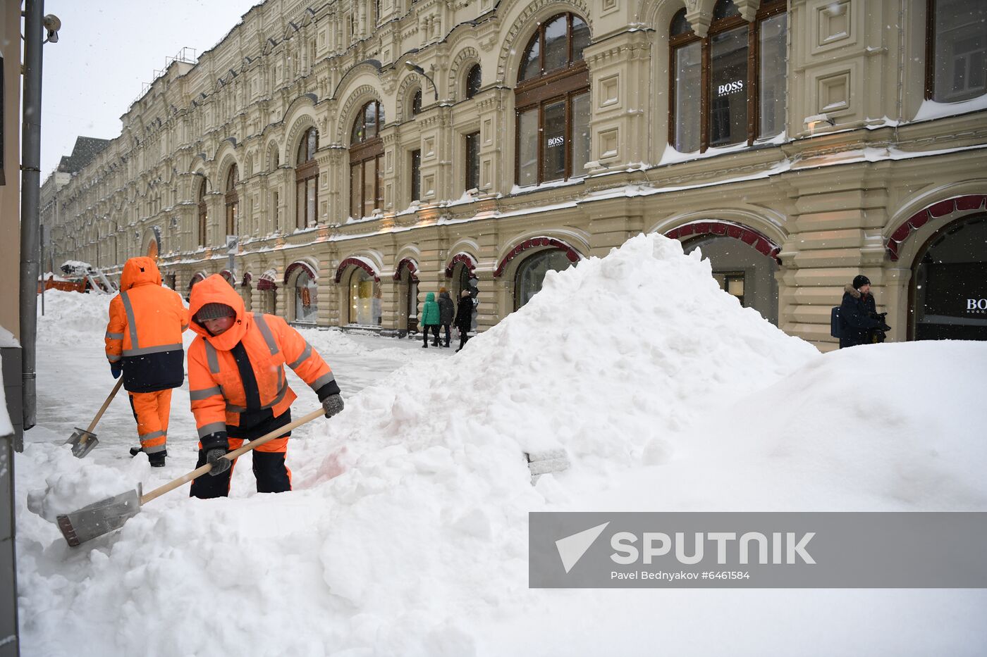 Russia Snowfall