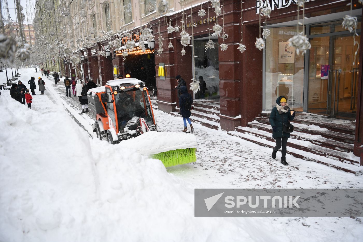 Russia Snowfall