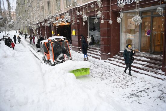 Russia Snowfall