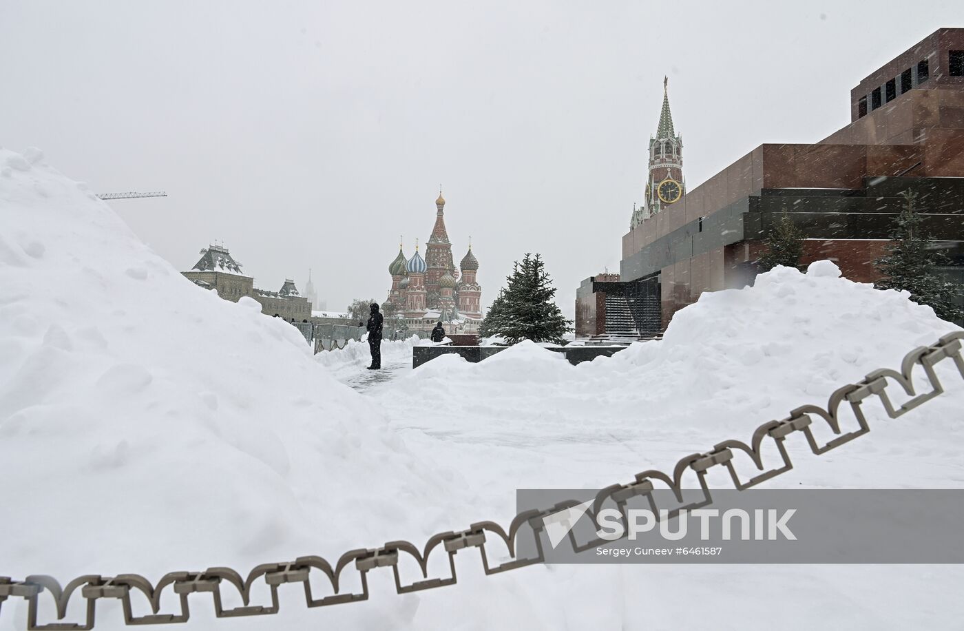 Russia Snowfall