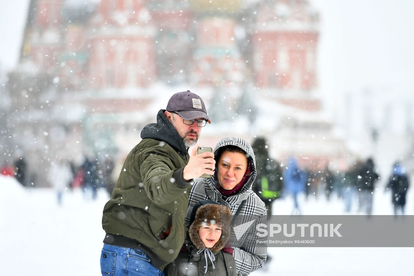 Russia Snowfall
