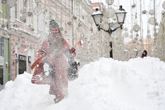 Russia Snowfall