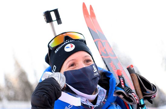 Slovenia Biathlon Worlds Women Sprint