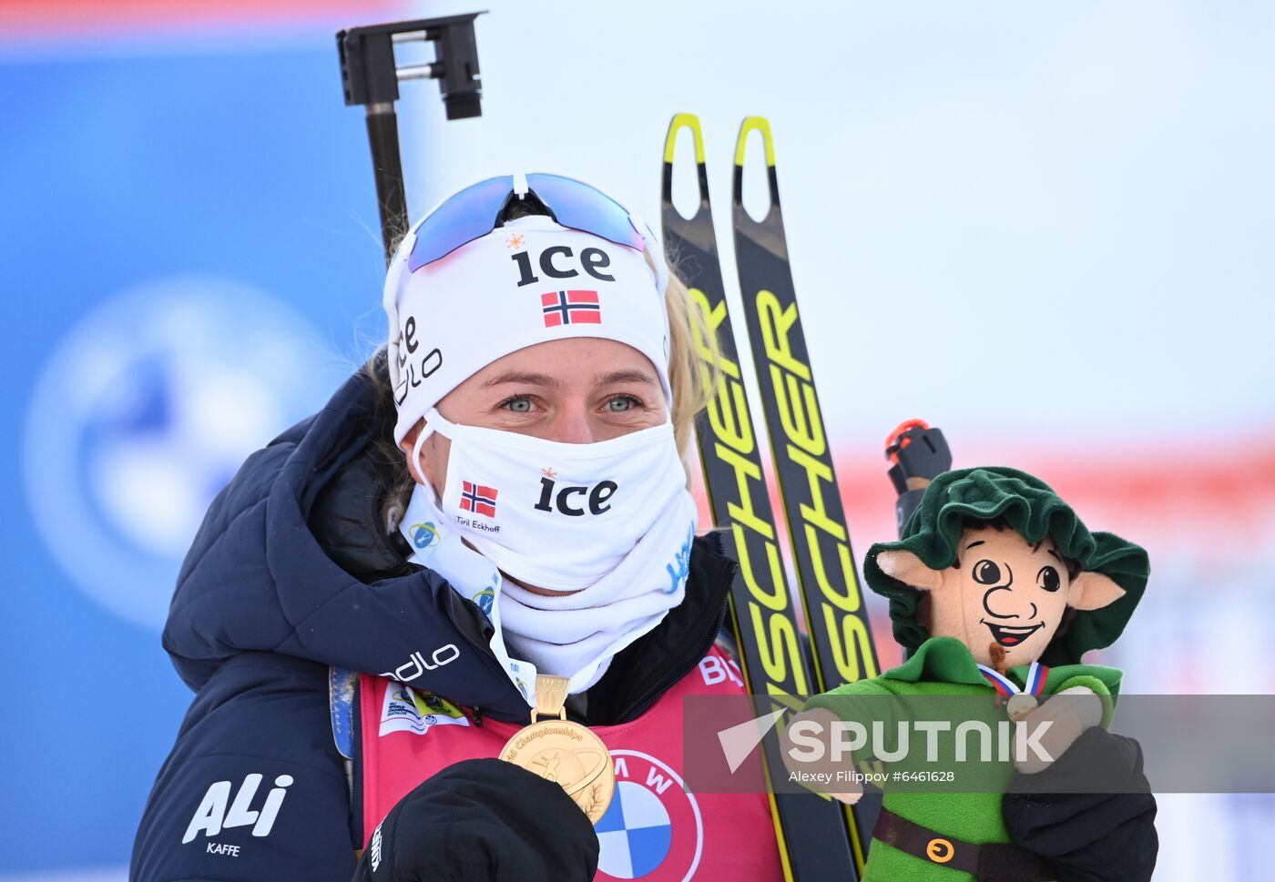 Slovenia Biathlon Worlds Women Sprint