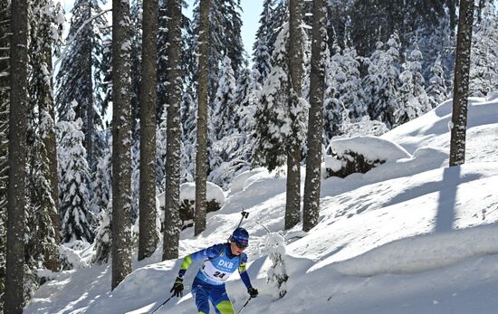 Slovenia Biathlon Worlds Women Sprint