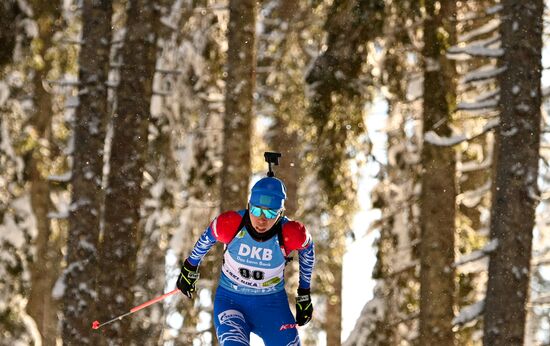 Slovenia Biathlon Worlds Women Sprint
