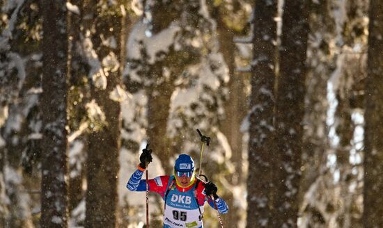 Slovenia Biathlon Worlds Women Sprint