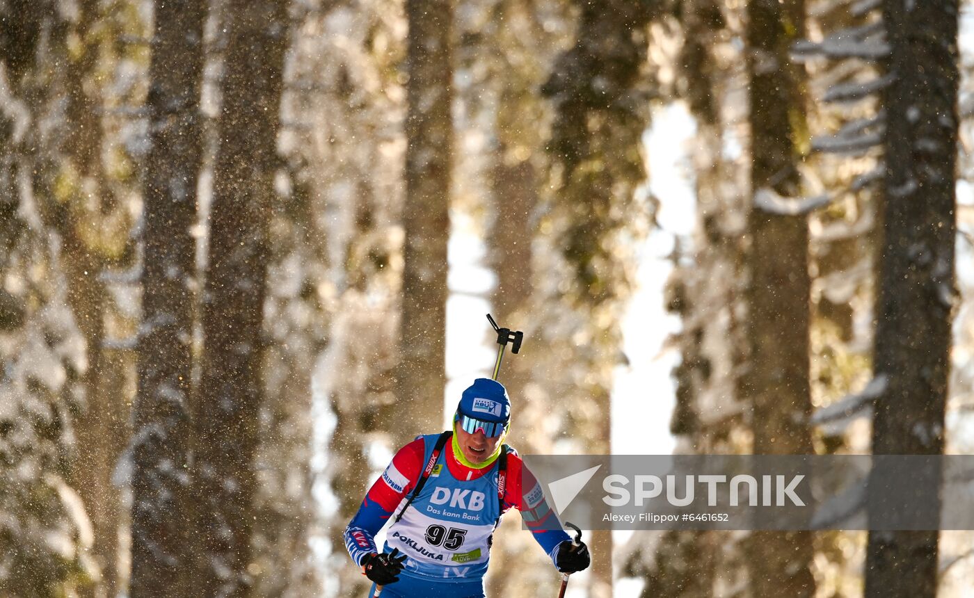 Slovenia Biathlon Worlds Women Sprint