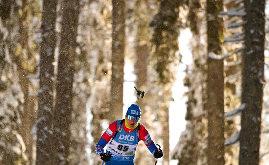 Slovenia Biathlon Worlds Women Sprint