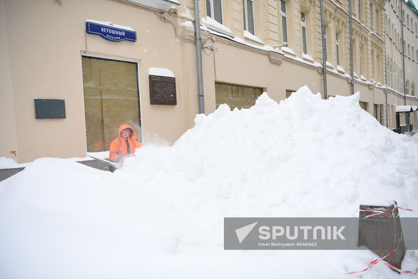 Russia Snowfall