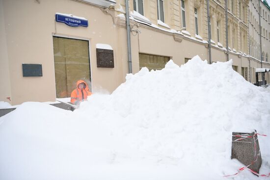 Russia Snowfall