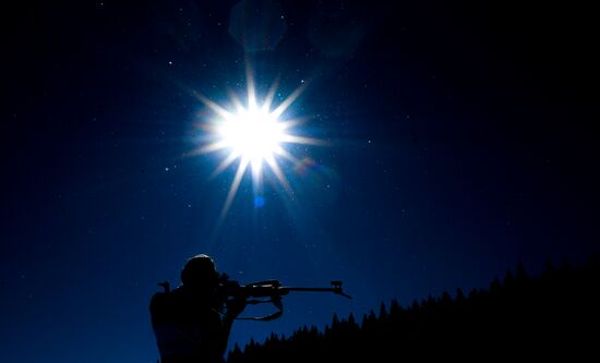 Slovenia Biathlon Worlds Women Sprint