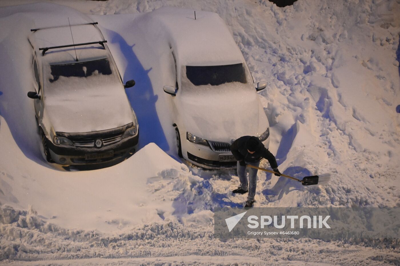 Russia Snowfall